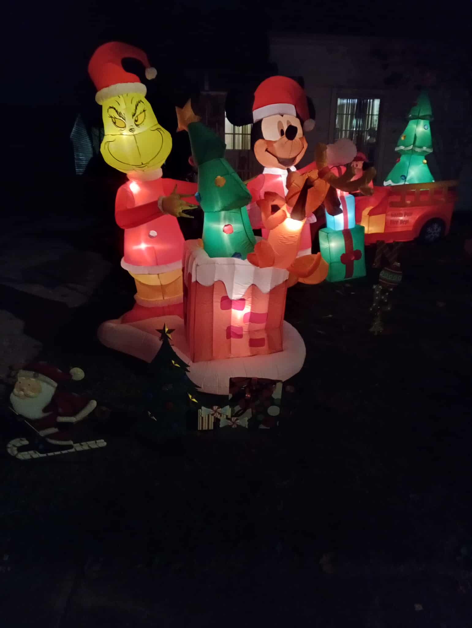 As our season ends we assess the damage to the decorations. campaign photo, 4 of 5