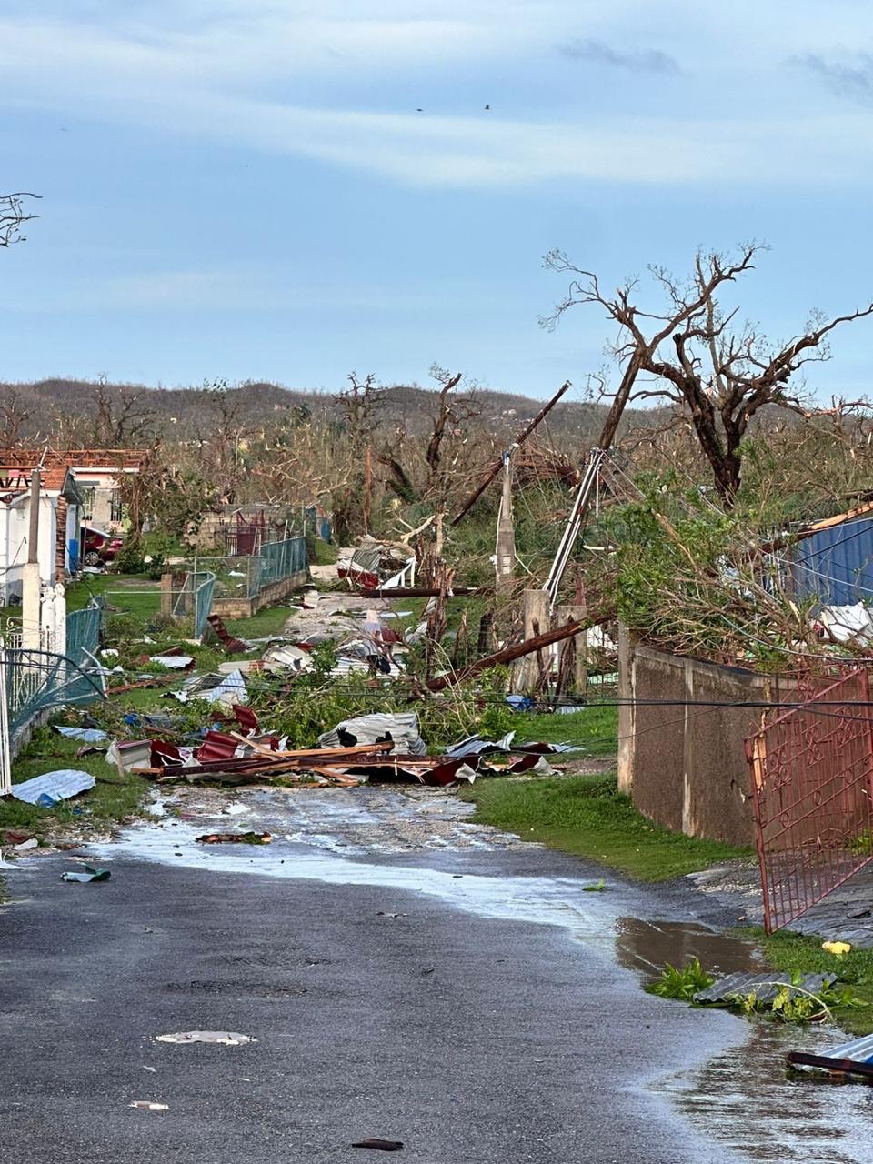 Recovery efforts in St. Elizabeth Parish, Jamica campaign photo, 2 of 8