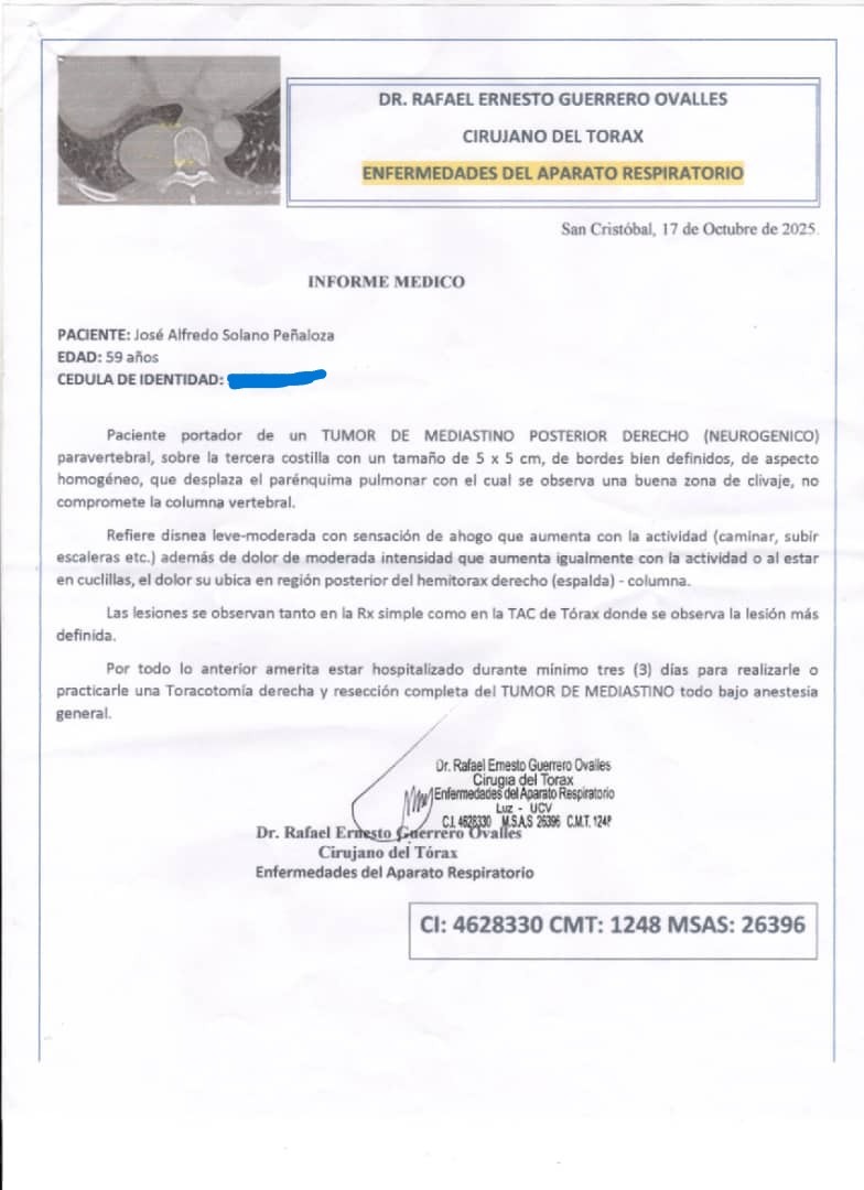 Fundraiser by alfredo solano : Un paso más hacia la salud con tu ayuda