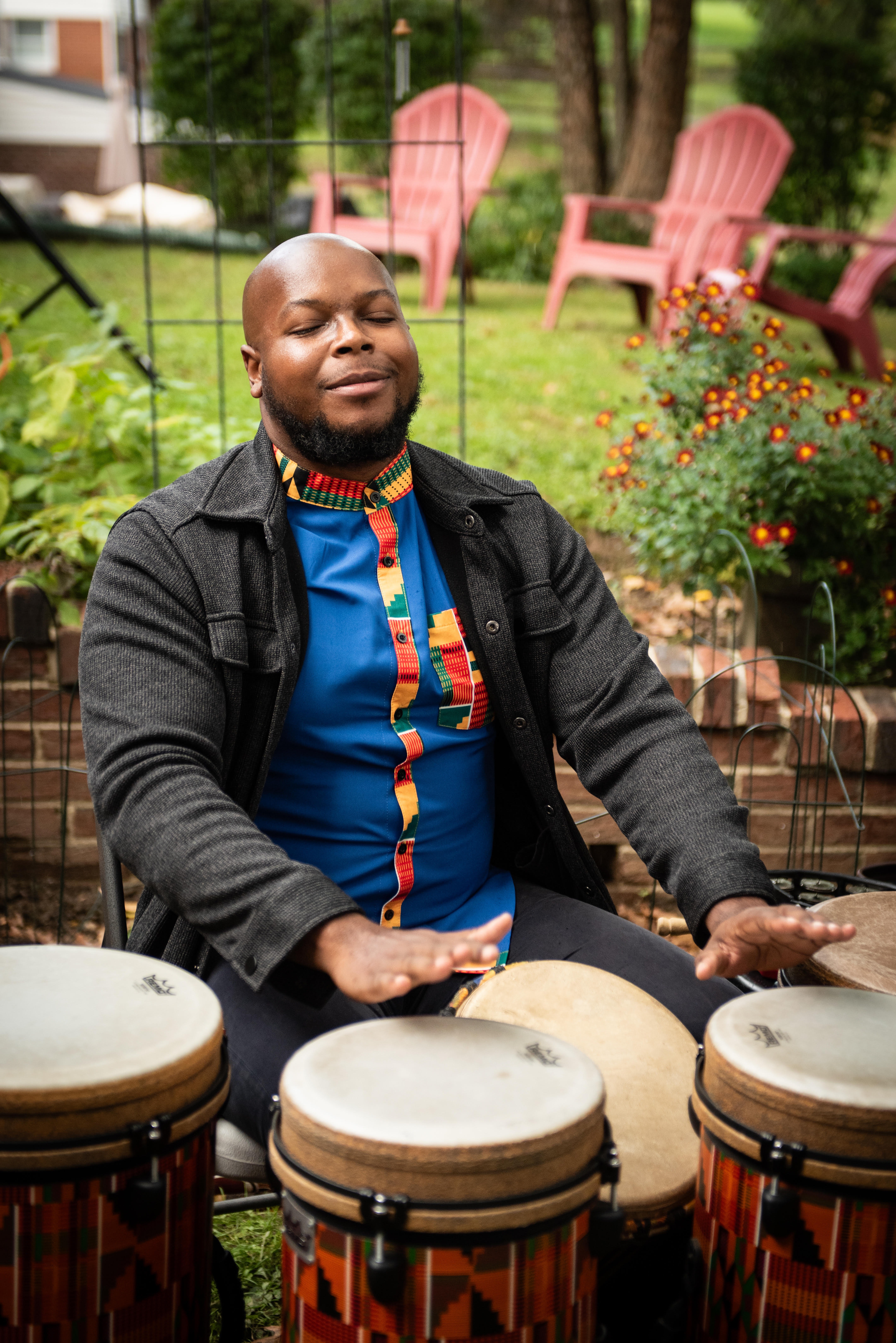 When the Drummer Rests, the Village Keeps the Beat campaign photo, 5 of 6