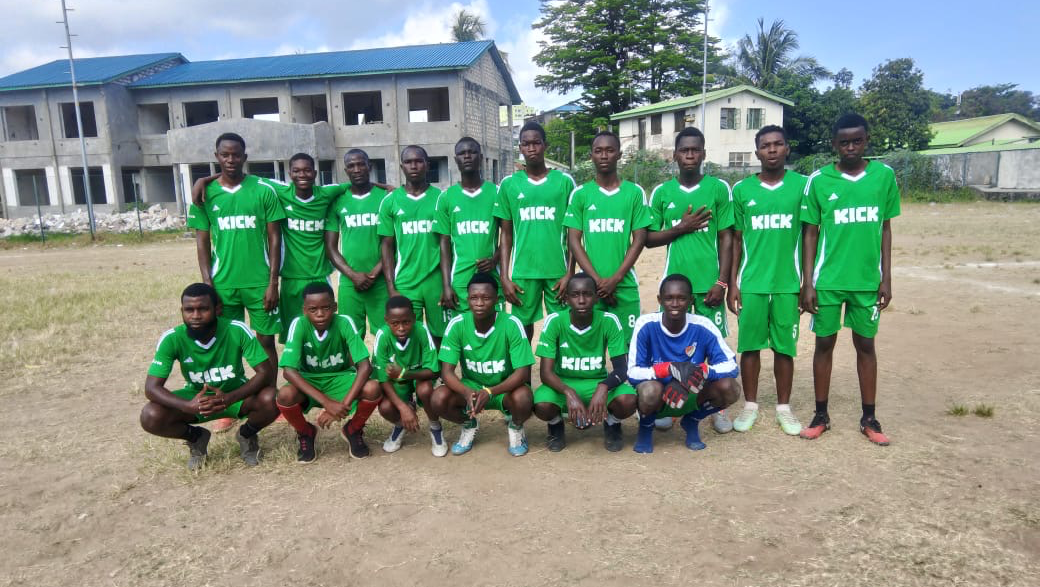 Found raising for slum FC MaGhettos in Mombasa Kenya photo