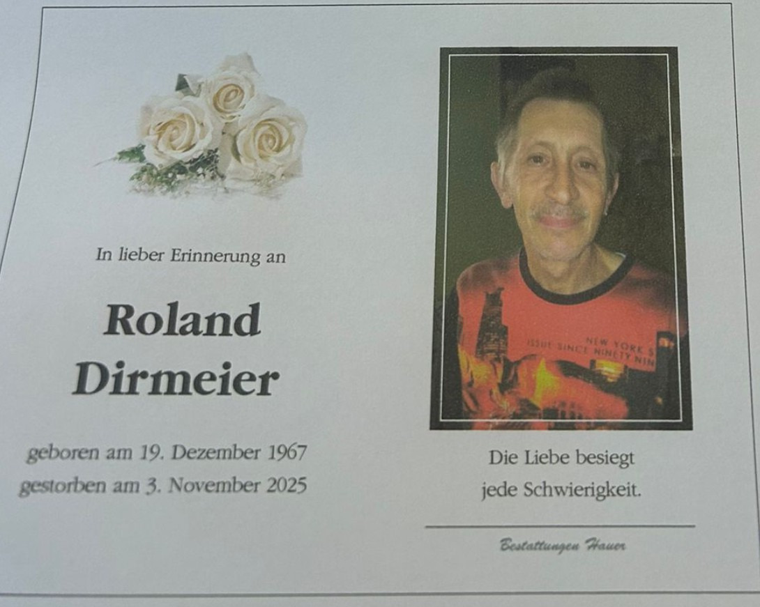 Roland Dirmeier (57) letzter Wunsch vom Familiengrab campaign photo, 4 of 5