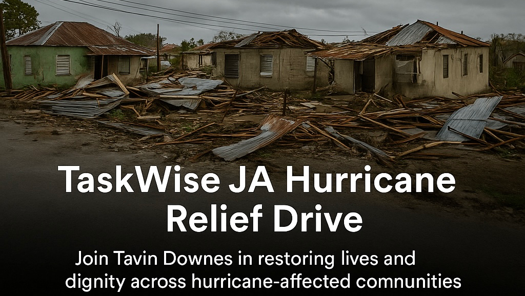 TaskWise JA Hurricane Relief Drive