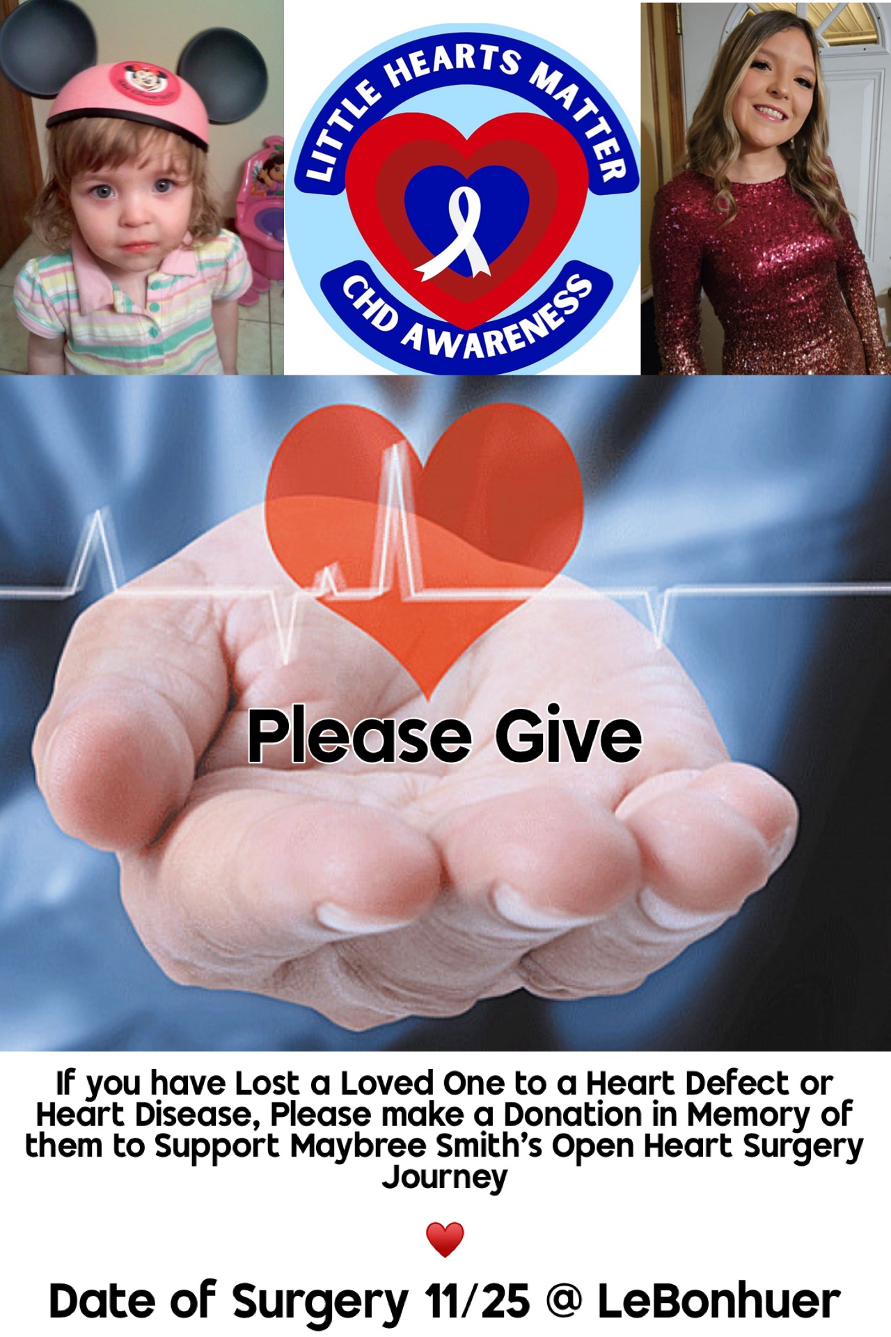 Support Maybree Smith's Heart Surgery Journey campaign photo, 5 of 8