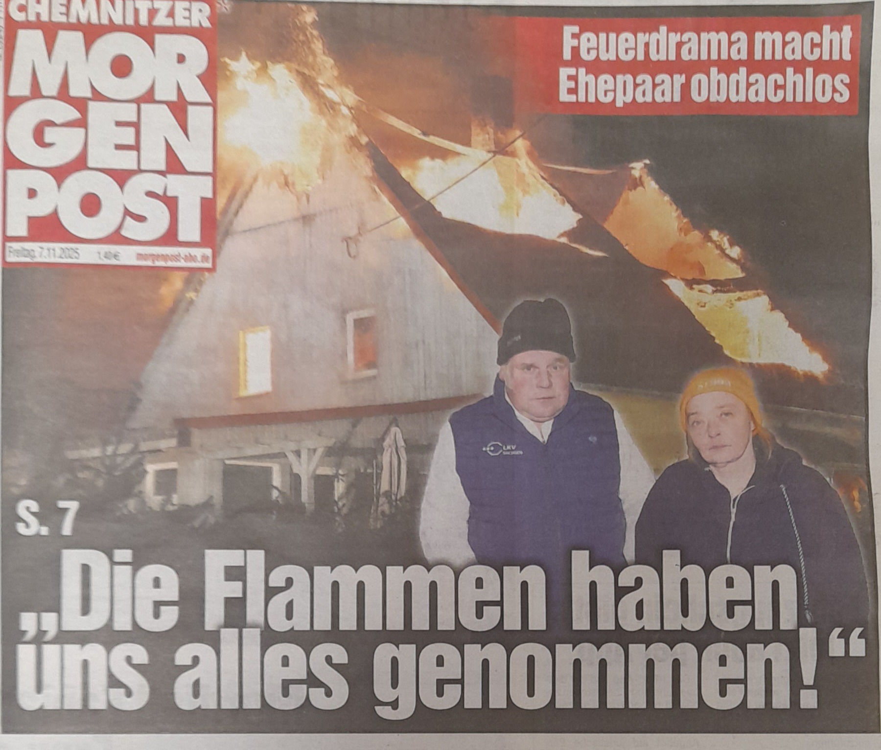 Alles bei einem Feuer verloren campaign photo, 4 of 5