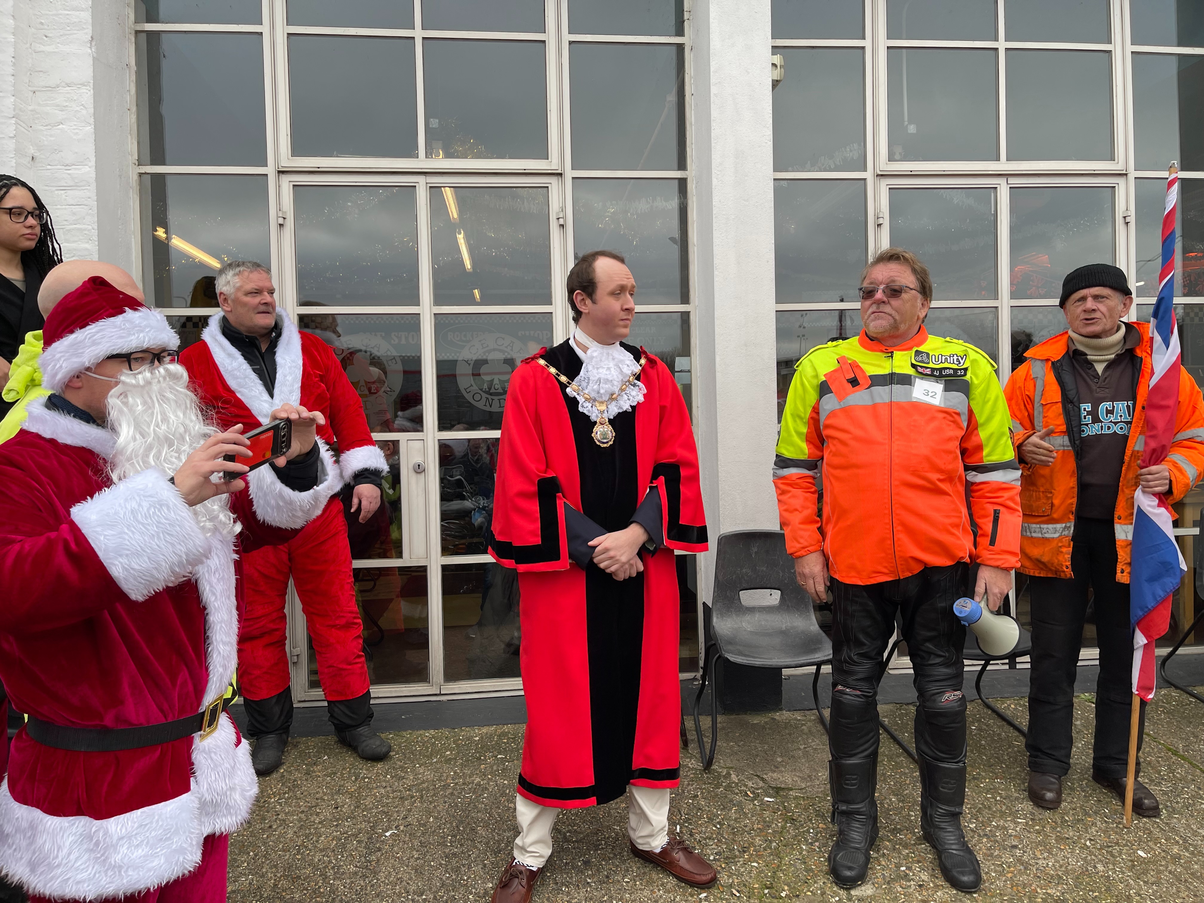 ACE CAFE CHRISTMAS TOY RUN 2025 campaign photo, 4 of 8