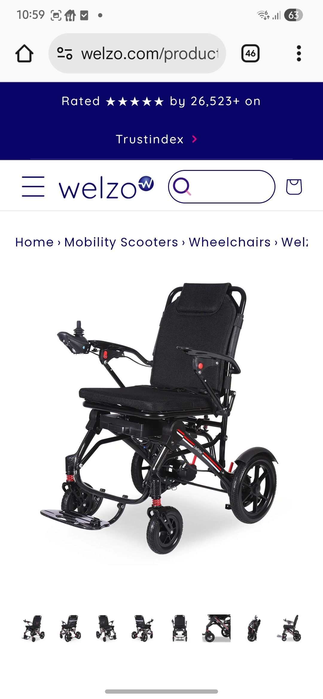Electric wheelchair for lady with MS and Spinal Stenosis.. campaign photo, 4 of 7