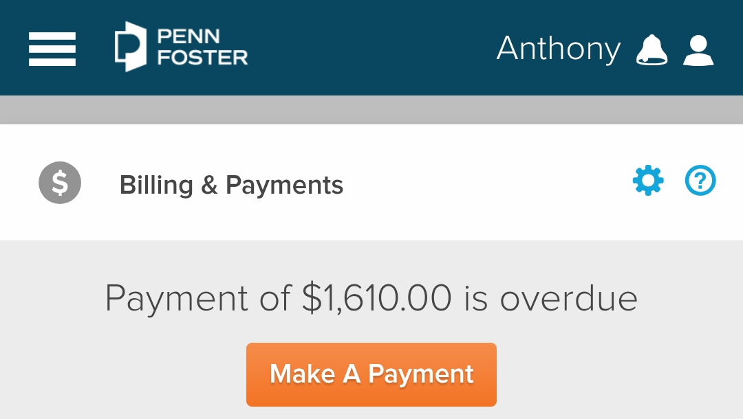 Help Anthony Finish School and Become a CNA photo