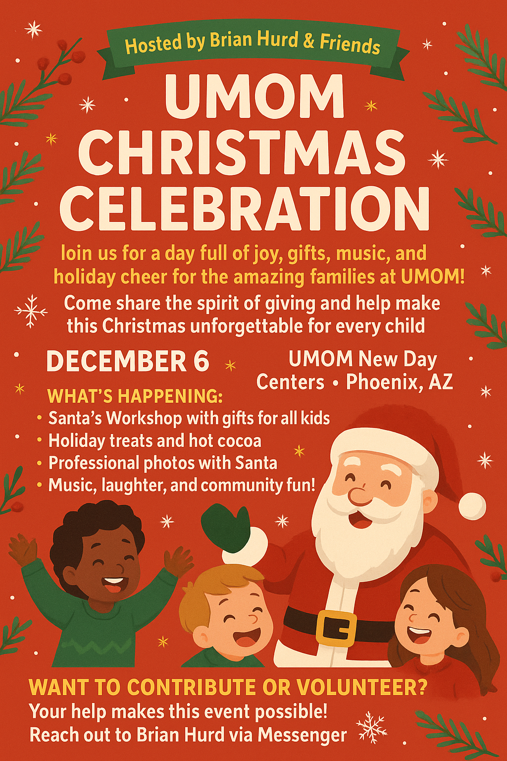 Make Christmas Magical for UMOM Families campaign photo, 2 of 4