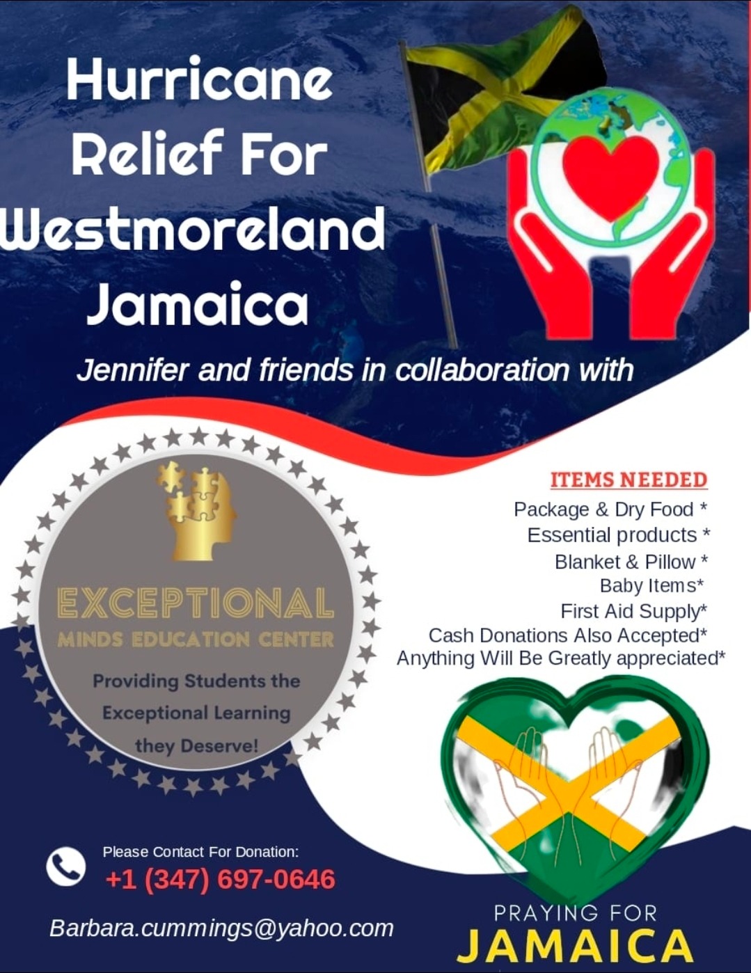 Help Jennifer Send Relief to Hurricane Victims campaign photo, 4 of 7