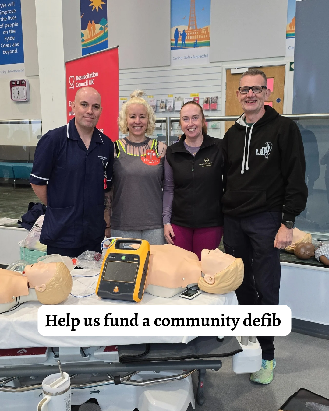 Help us fund a community Defib at The Hub campaign photo, 5 of 6