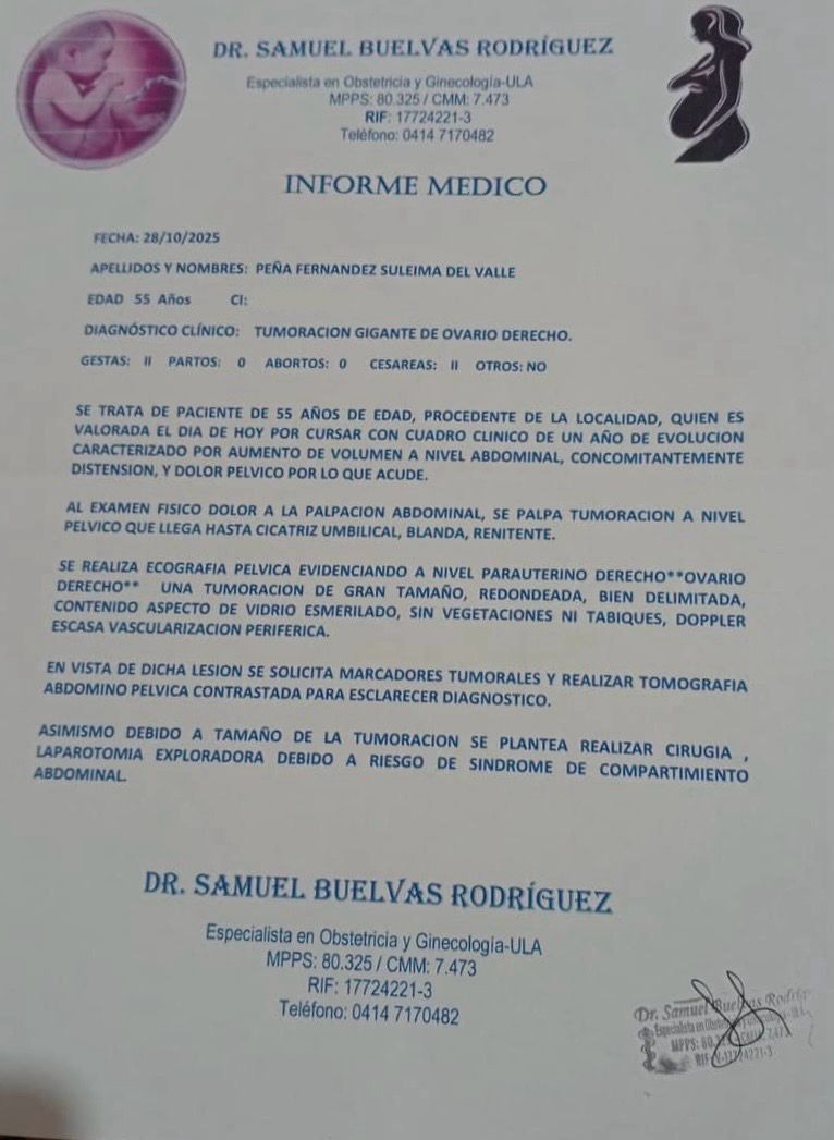 Tumoración gigante de ovario derecho campaign photo, 5 of 8