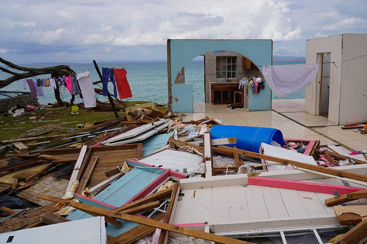 Family members affected by Hurricane Melissa campaign photo, 4 of 5