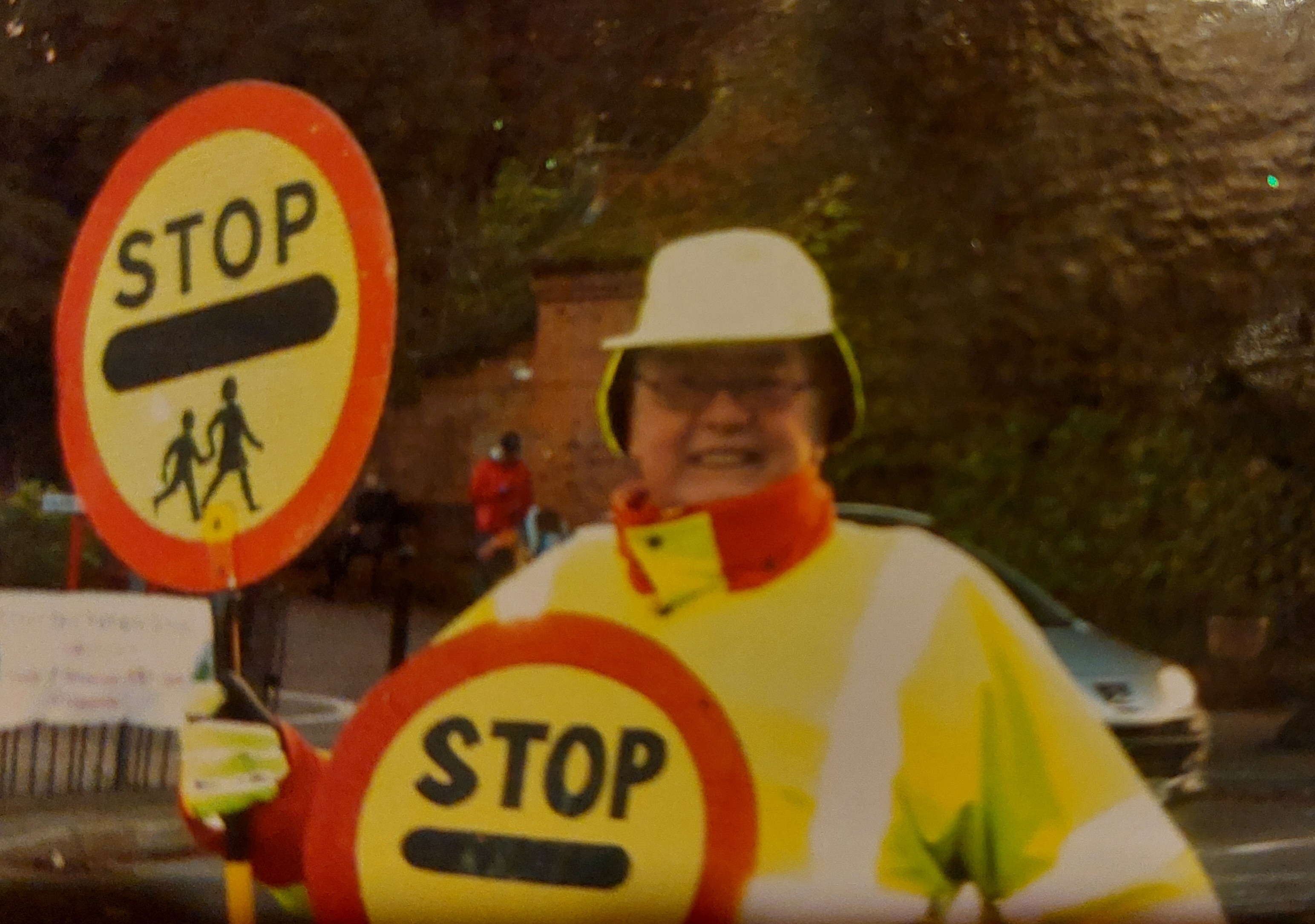 Richard Furniss (former lollipop man at Coten End PS) campaign photo, 2 of 7