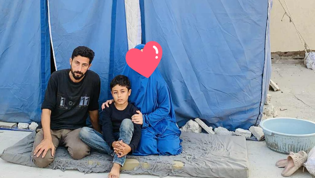 Help Hussain and his family to have food and safe photo