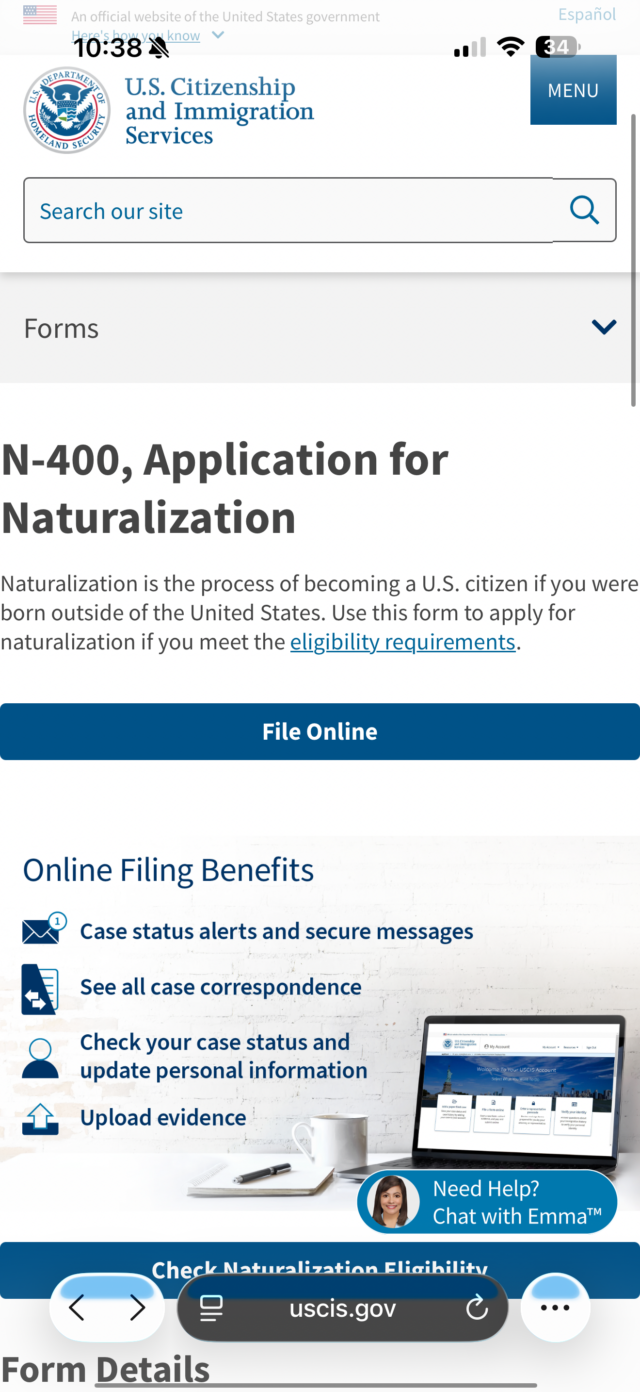 From the Frisbee Field to Citizenship! N-400 fee campaign photo, 4 of 6