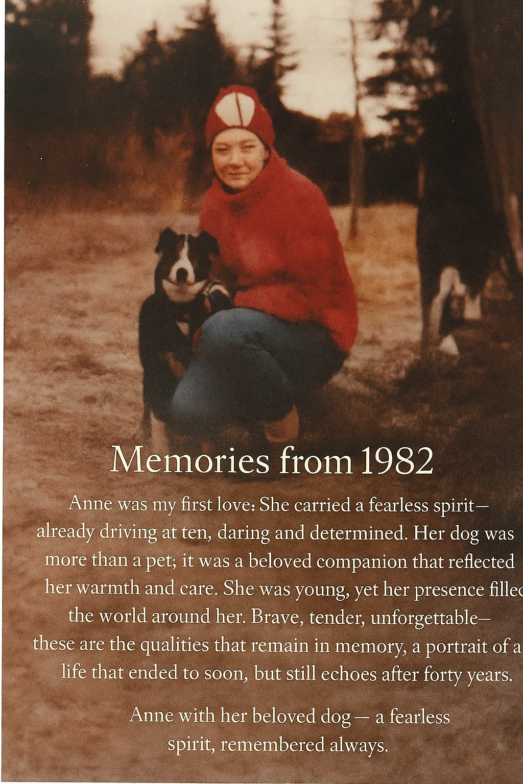 In Loving Memory of Anne campaign photo, 4 of 5