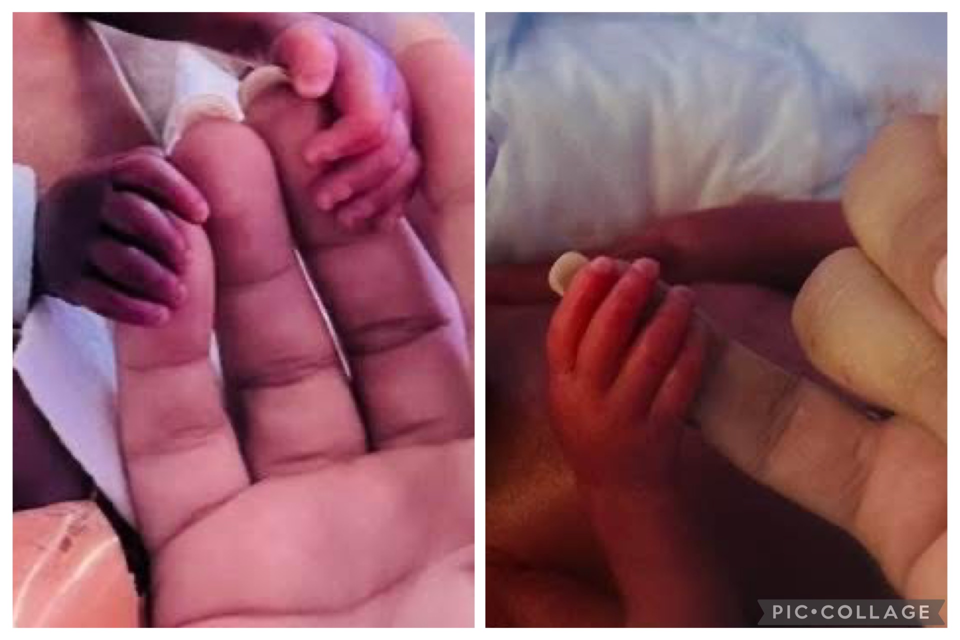 Ramona and her premature twins. campaign photo, 2 of 8