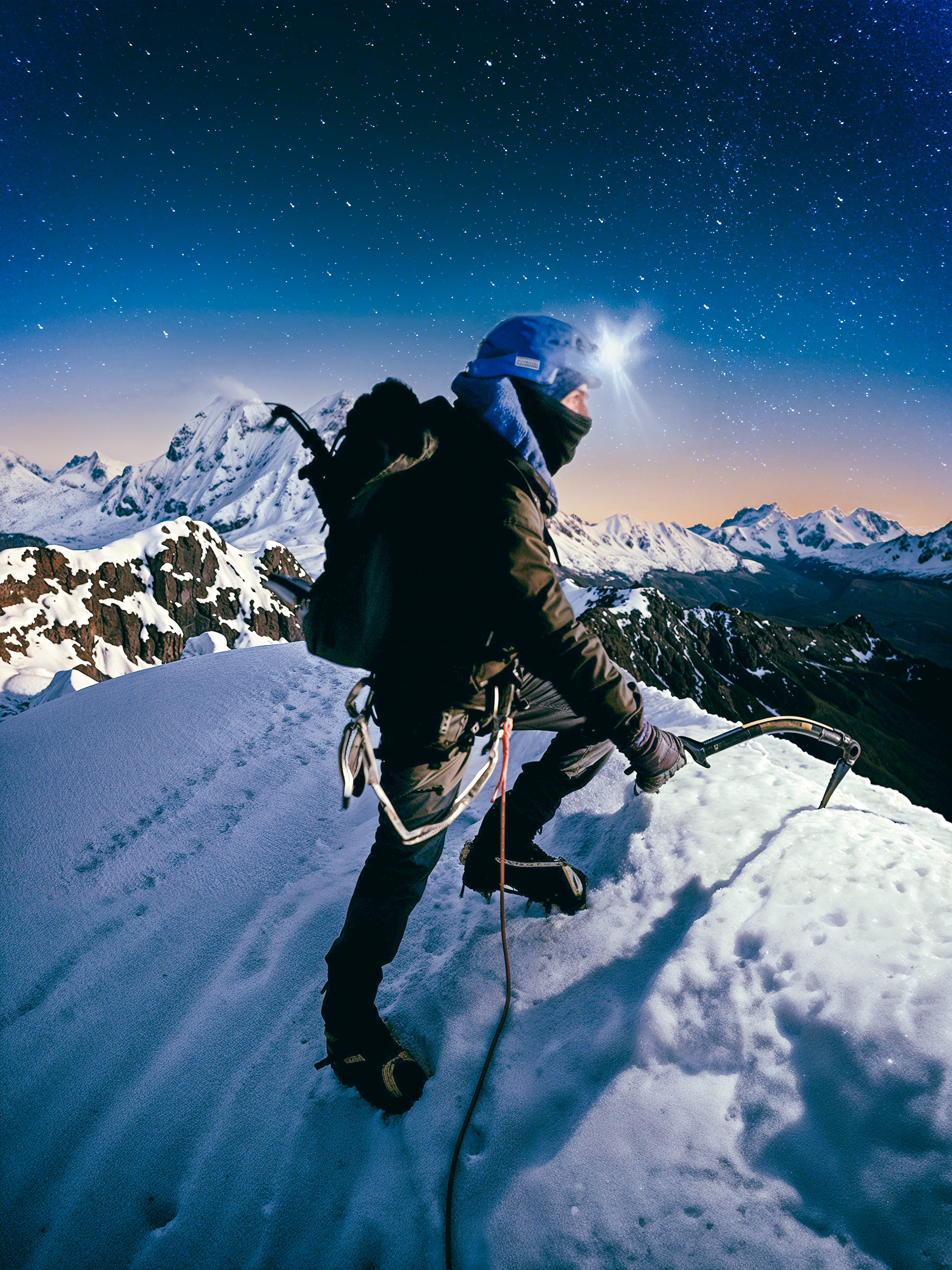 Climbing for a Cause campaign photo, 5 of 6