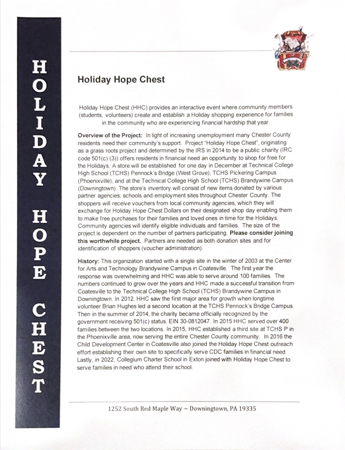 Support Holiday Hope Chest with Melanie Sabastro this Season campaign photo, 2 of 6
