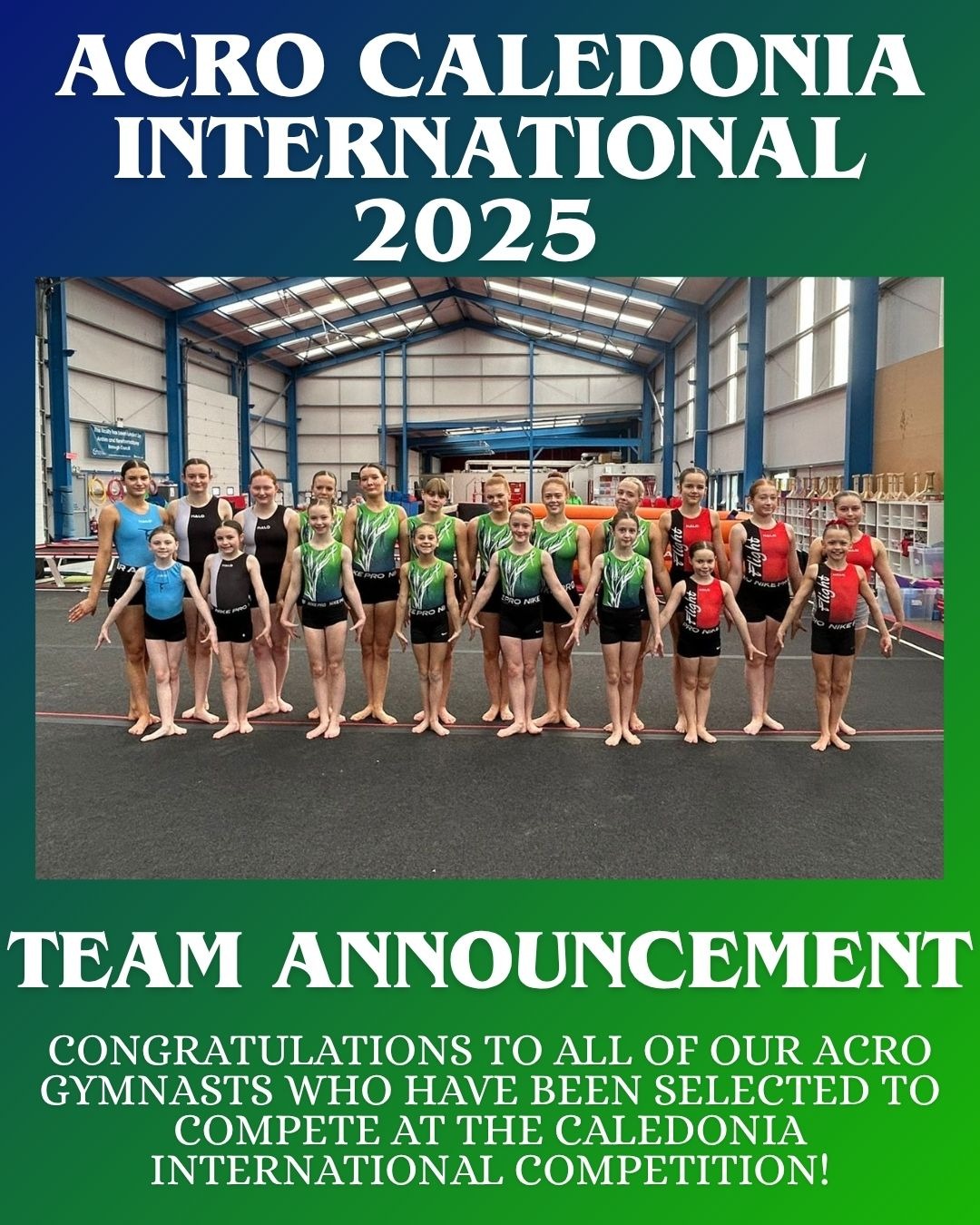 Makayla's International Acro Gymnastics Competition campaign photo, 5 of 6