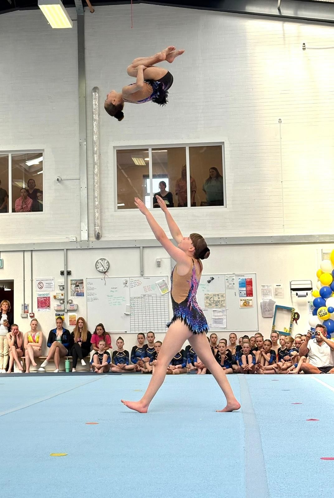 Makayla's International Acro Gymnastics Competition campaign photo, 4 of 6