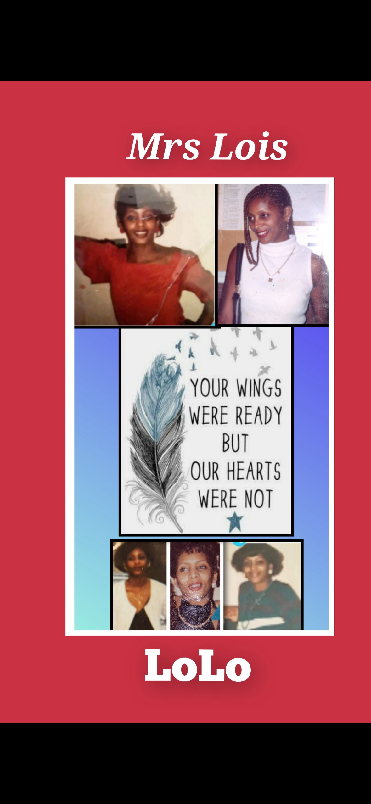 Funeral expenses for Mrs. Lois Coleman campaign photo, 4 of 4