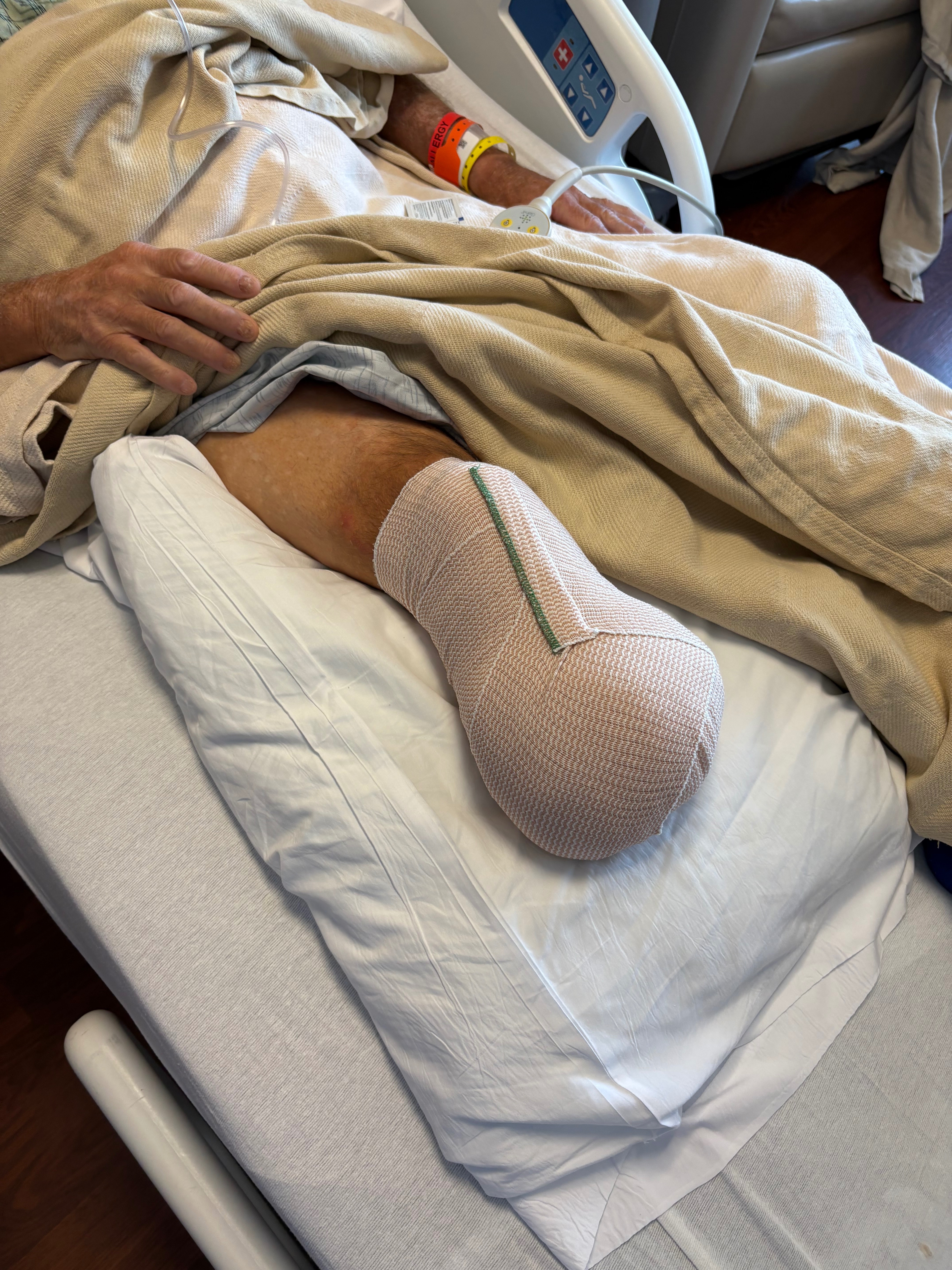 Help Dad Fight MRSA and Amputation campaign photo, 6 of 8