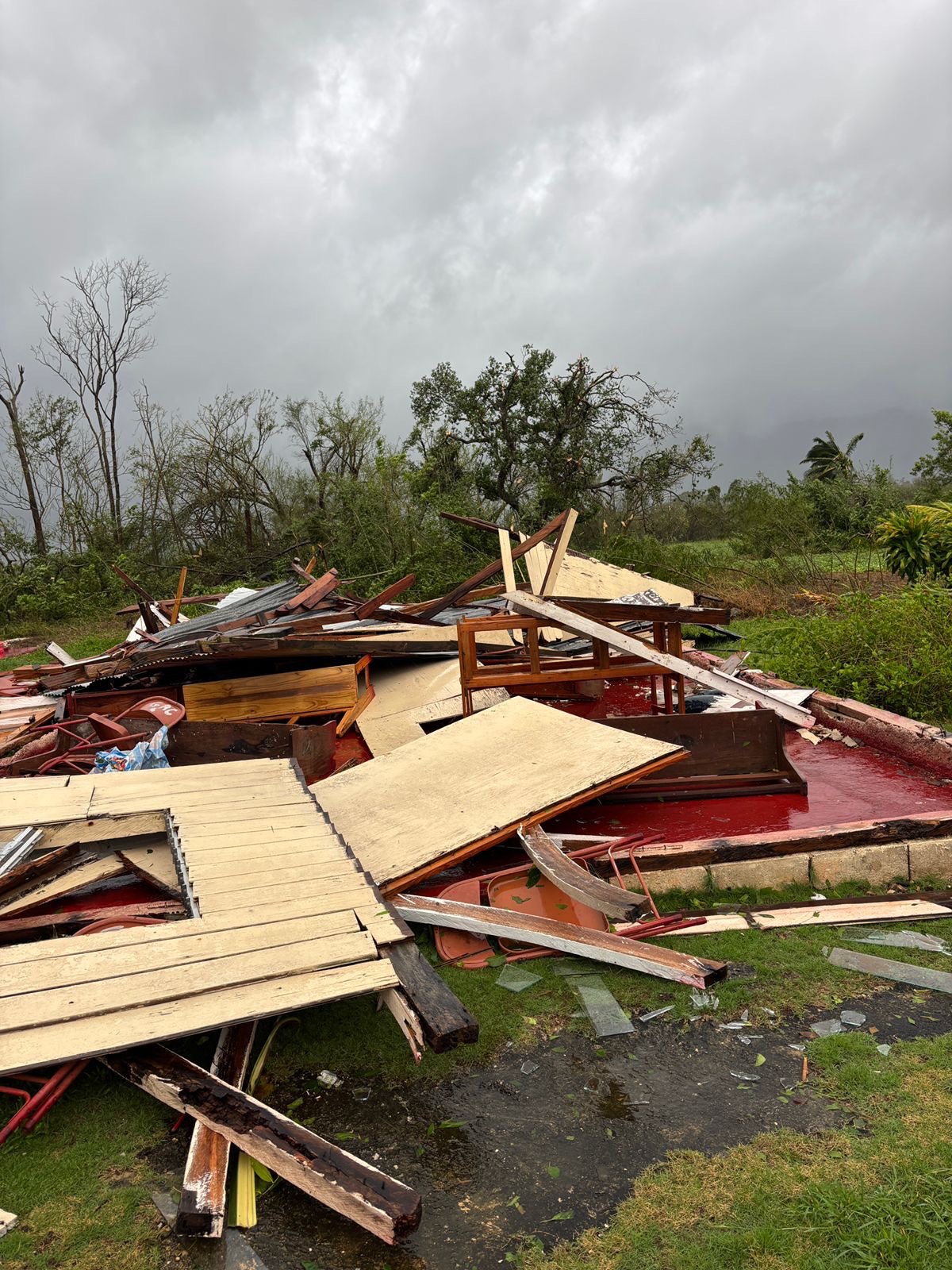 Hurricane Mellissa affected my mother and sister home campaign photo, 2 of 5