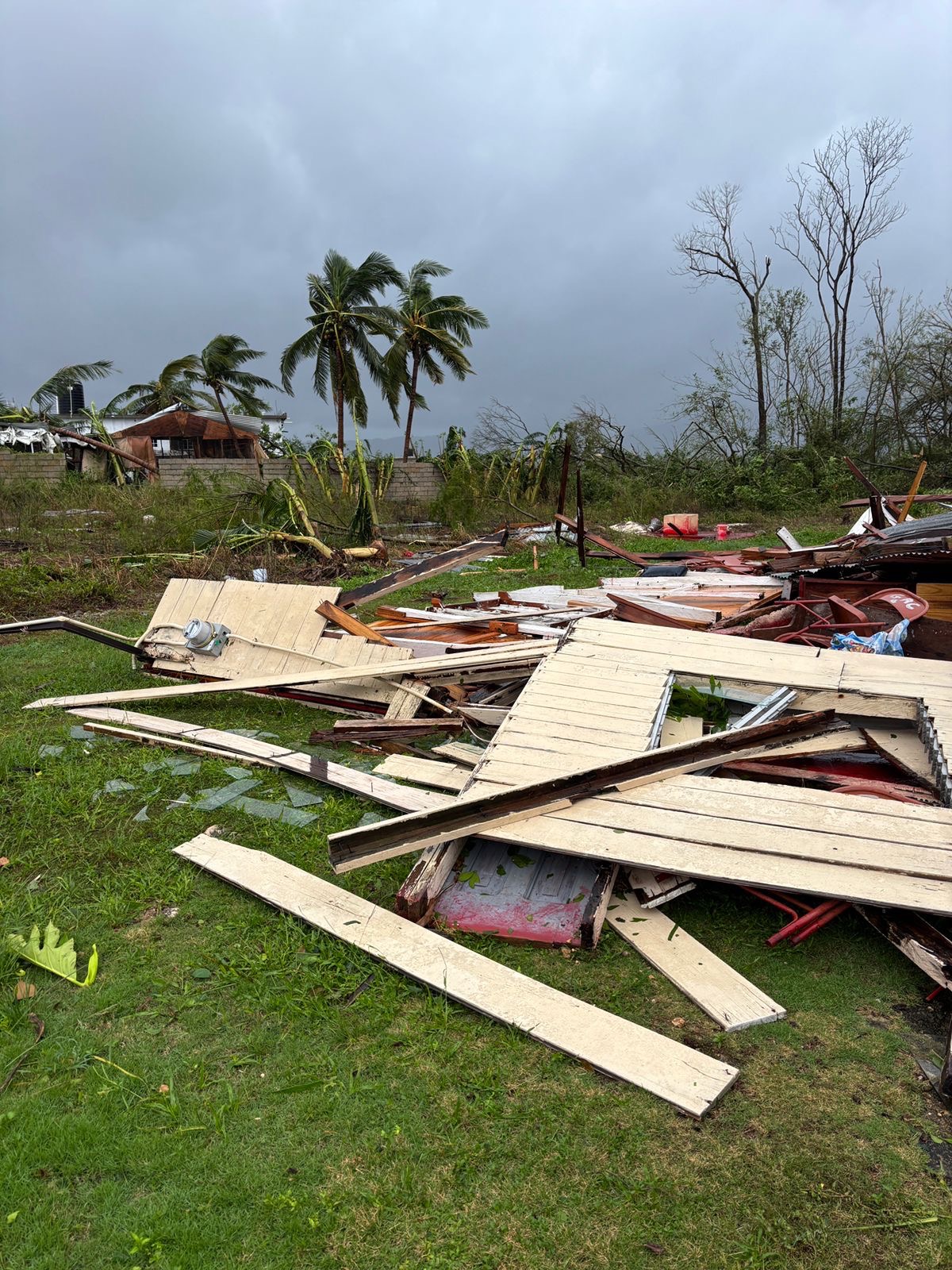 Hurricane Mellissa affected my mother and sister home campaign photo, 4 of 5