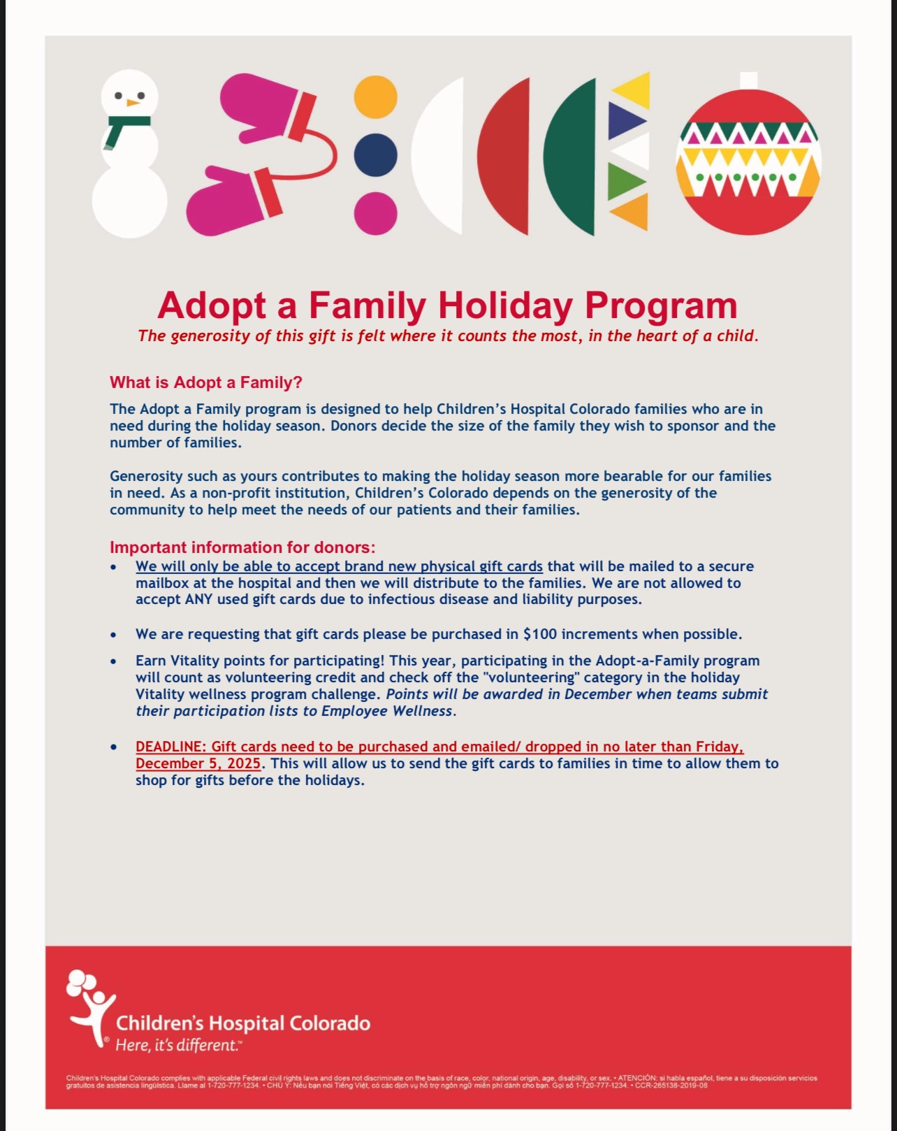 Help Bring Holiday Cheer to a Family in Need campaign photo, 2 of 5