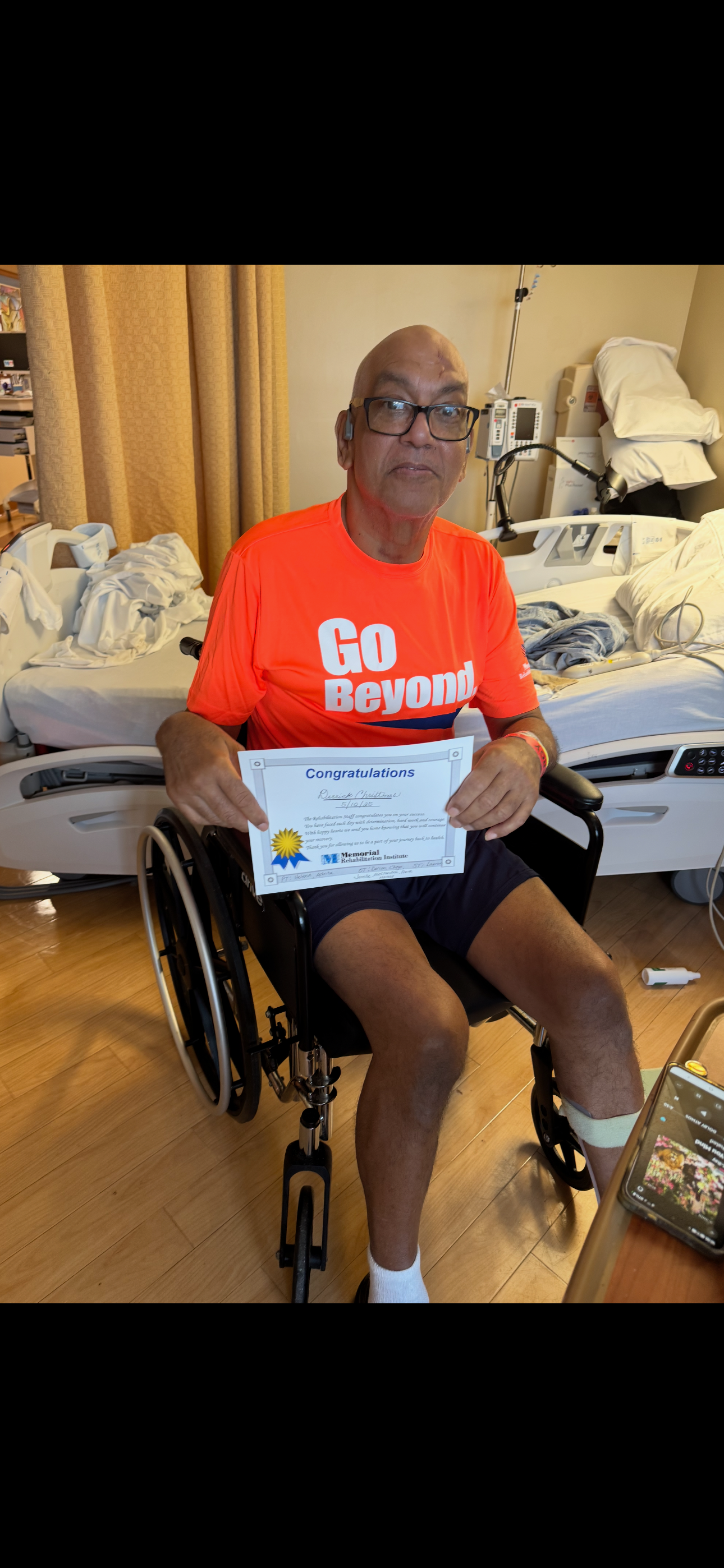 Help Derrick Regain His Strength and Independence campaign photo, 4 of 5