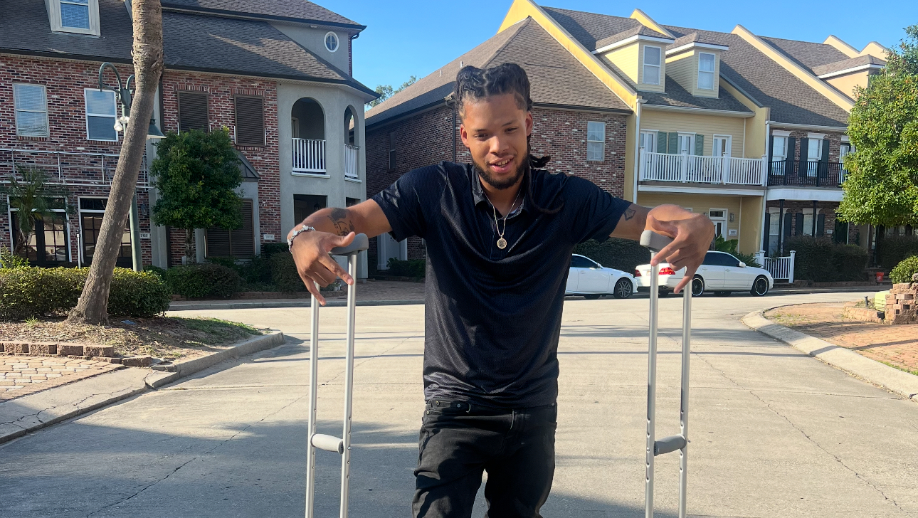 Help Kameron Heal and Rebuild After being hit by a JEEP photo