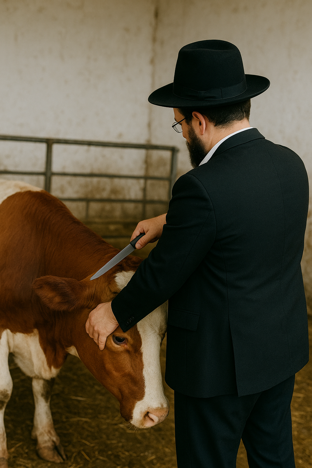 Donate to Yehuda's Shechita Training campaign photo, 2 of 4