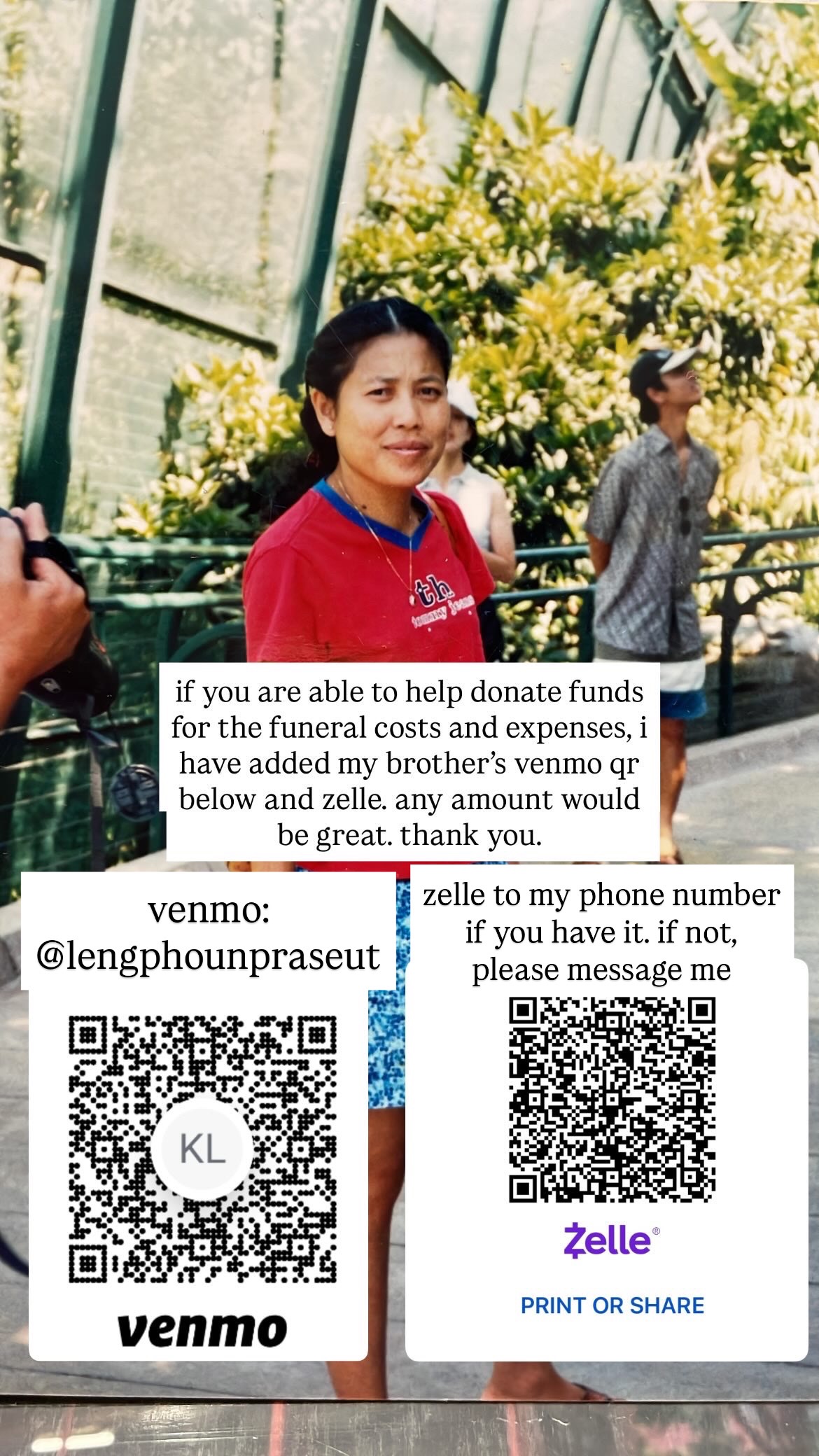 Honor Khamvilay Cindy Phongsa: Funeral Donations campaign photo, 6 of 7