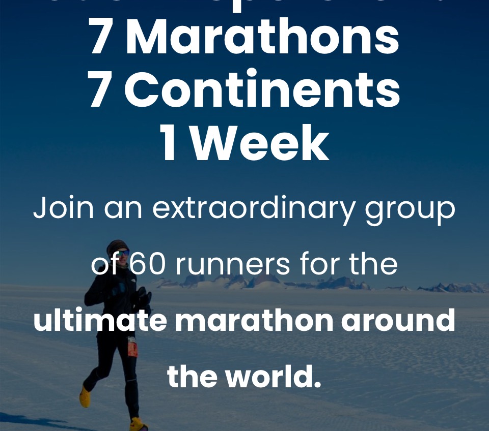 7 marathons 7 Continents in 7 Days campaign photo, 2 of 7