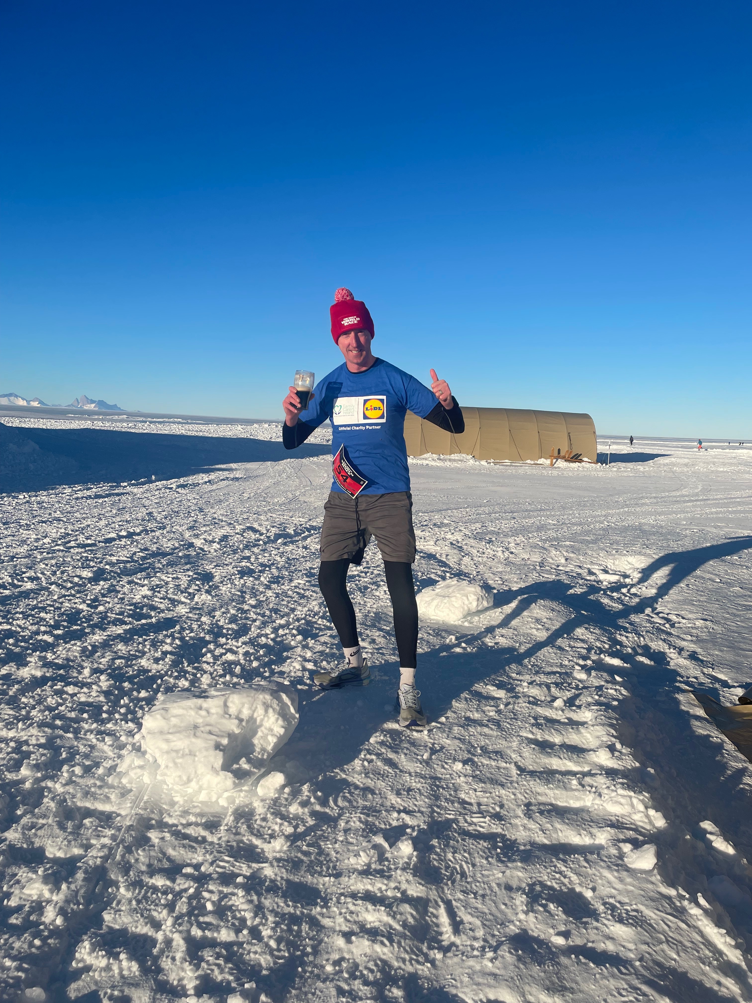 7 marathons 7 Continents in 7 Days campaign photo, 5 of 7