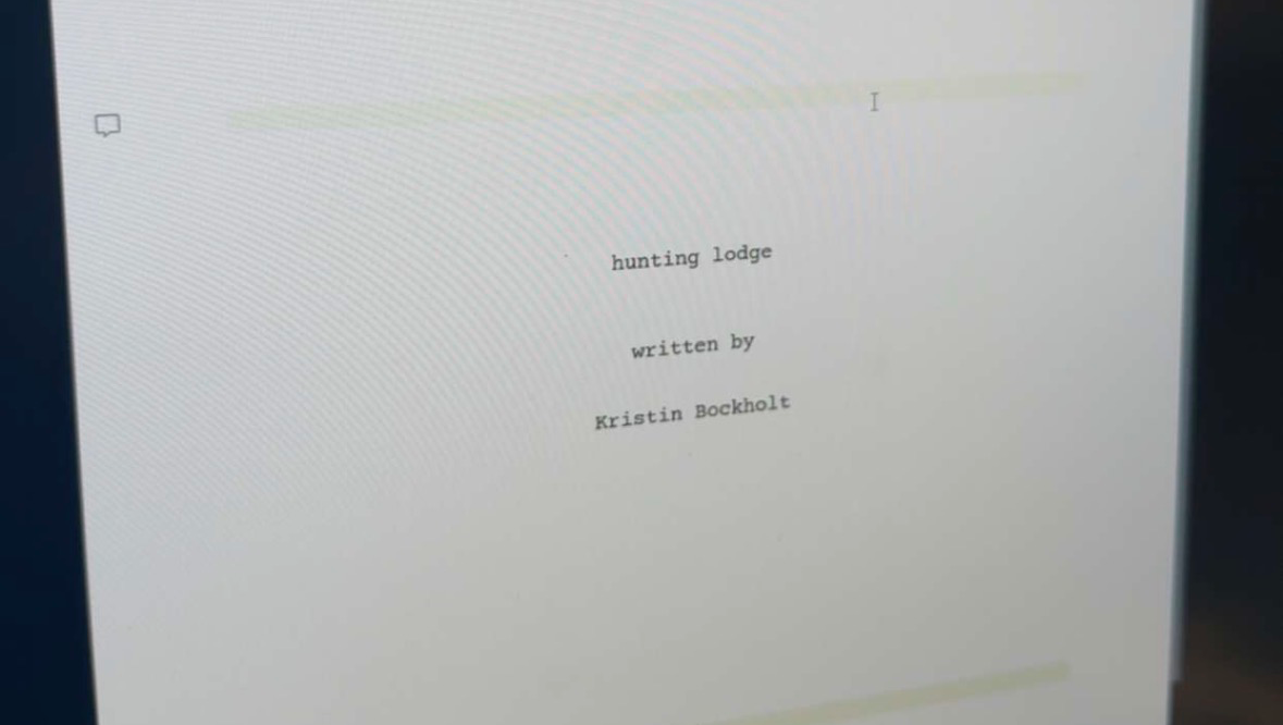 Hunting Lodge help fund my short film photo