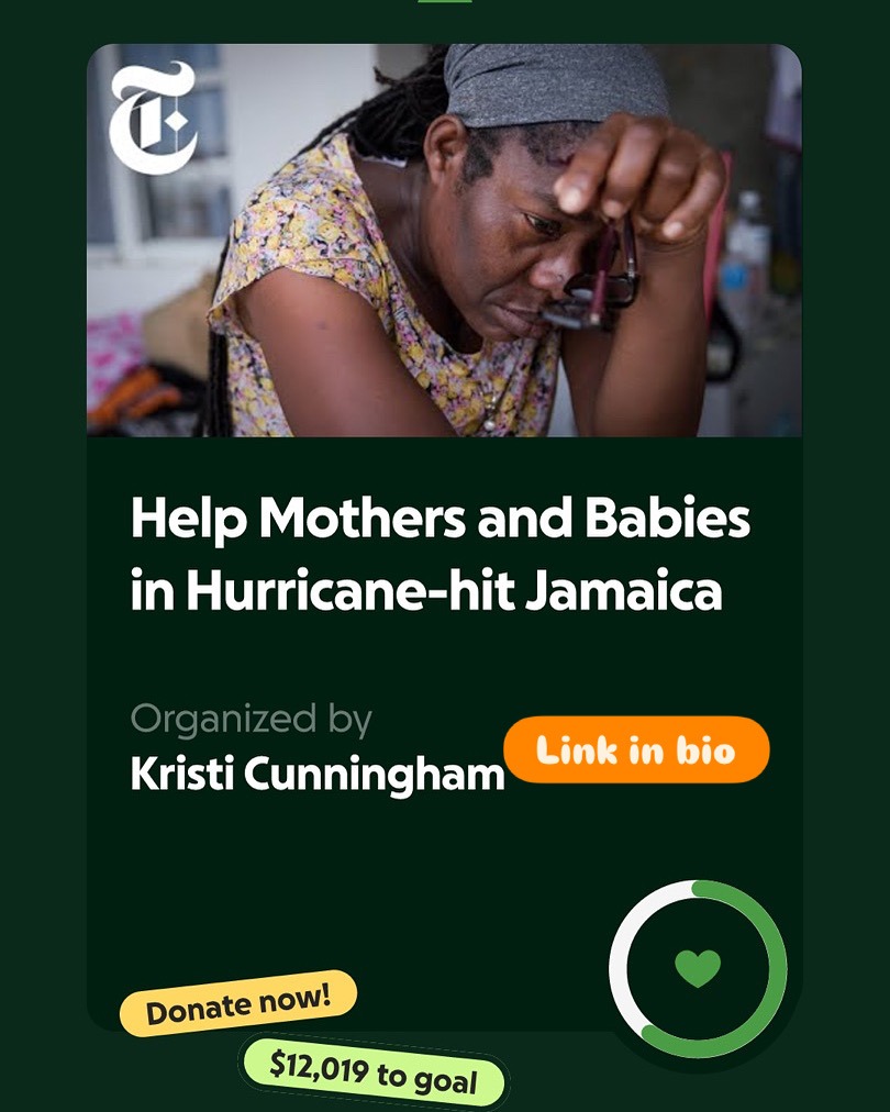 Help Mothers and Babies in Hurricane-hit Jamaica campaign photo, 2 of 4