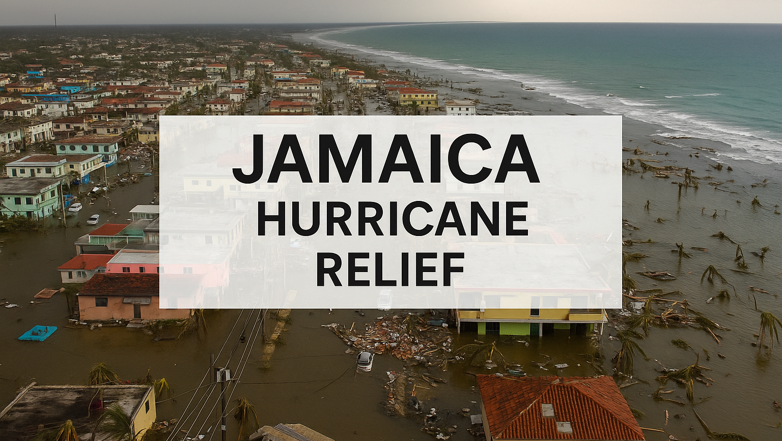 Urgent Aid for Hurricane Melissa Victims in Jamaica photo