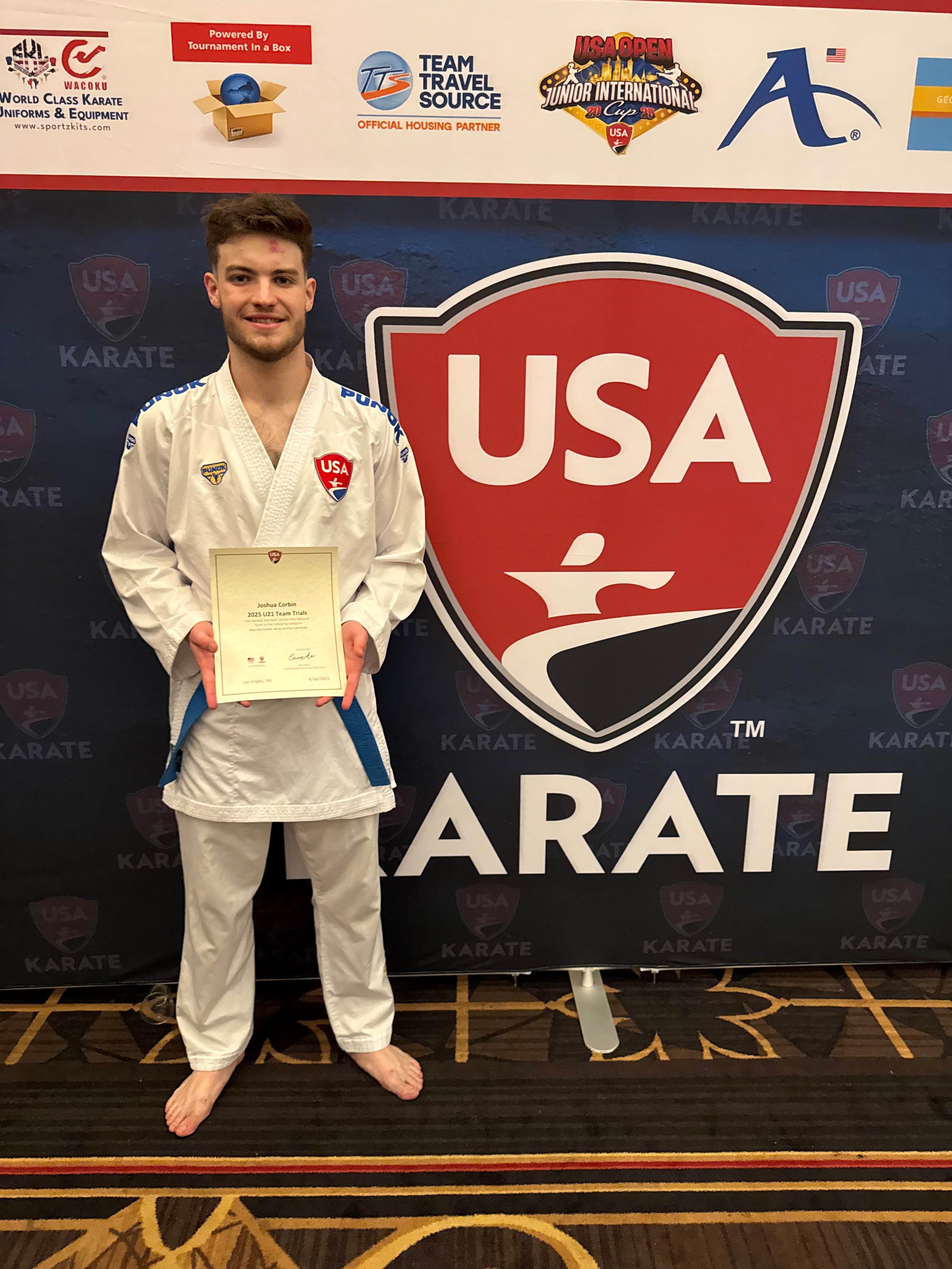 Joshua's Karate Journey Goals campaign photo, 6 of 8