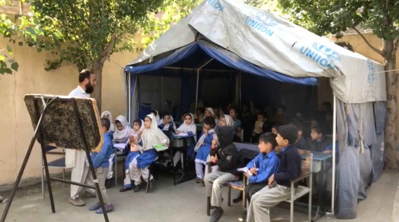 Build Classrooms for Children Studying in Tents campaign photo, 4 of 7