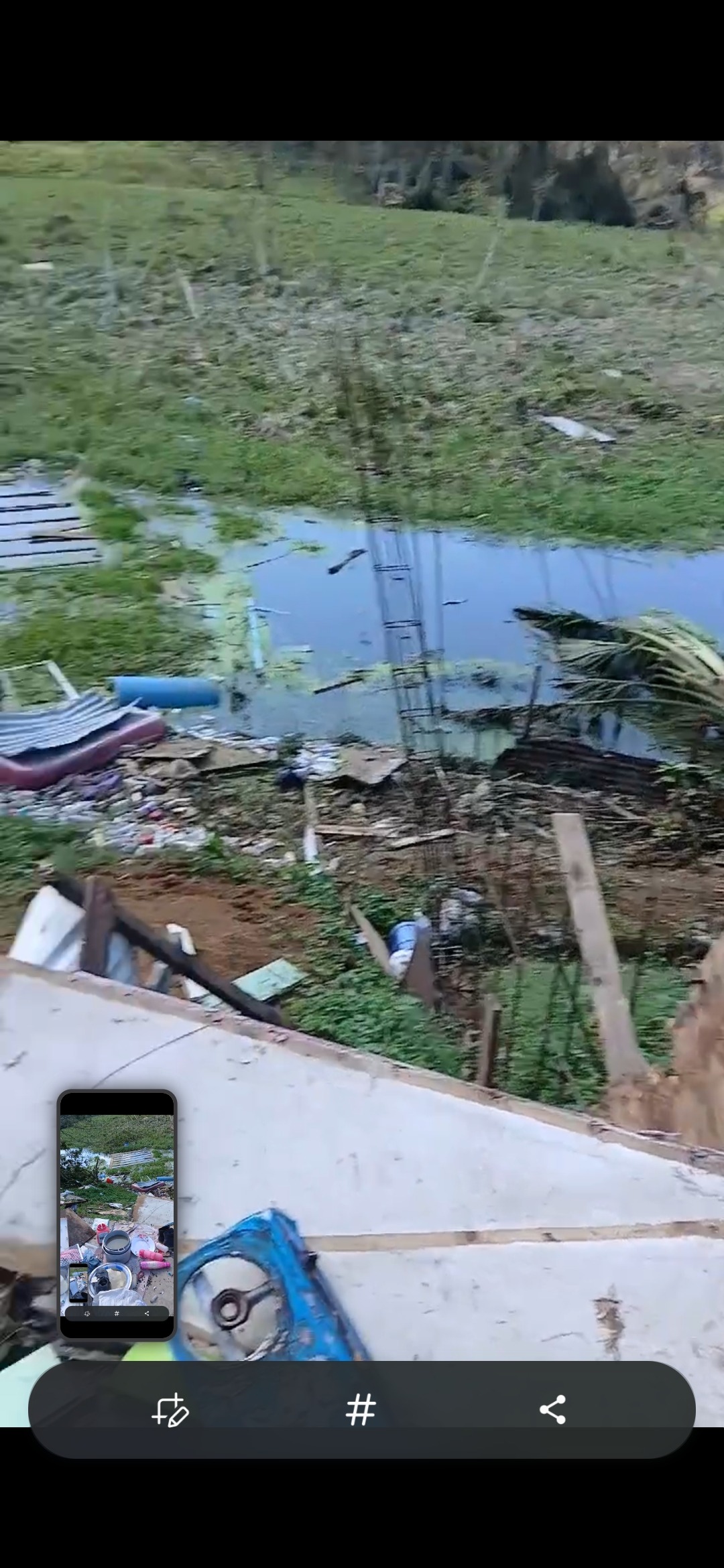 Please help a mother of two rebuild after hurricane Melissa campaign photo, 2 of 8