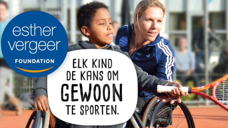 Samen op de Tandem voor Esther Vergeer