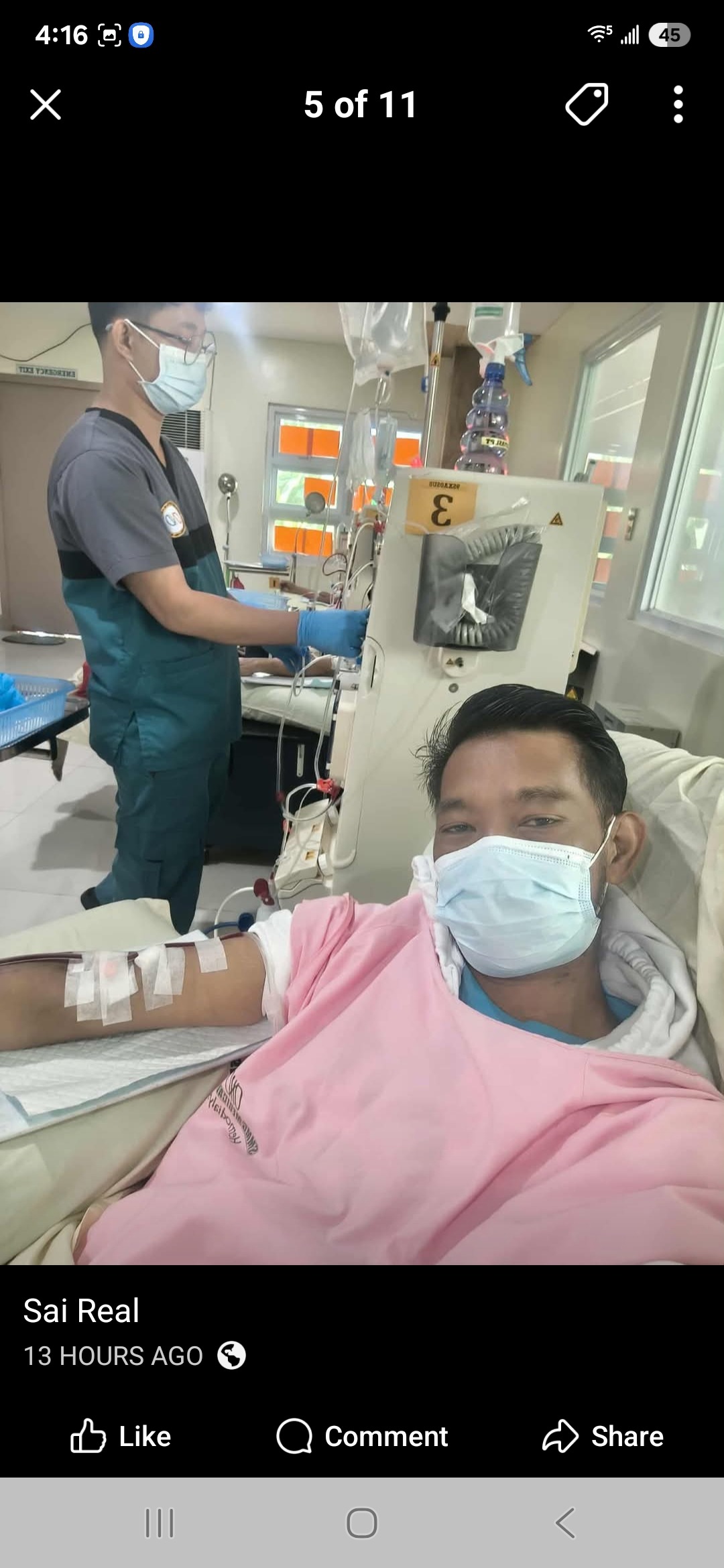 Donate to  my Brother Sai's Lifesaving Dialysis and Future campaign photo, 4 of 5
