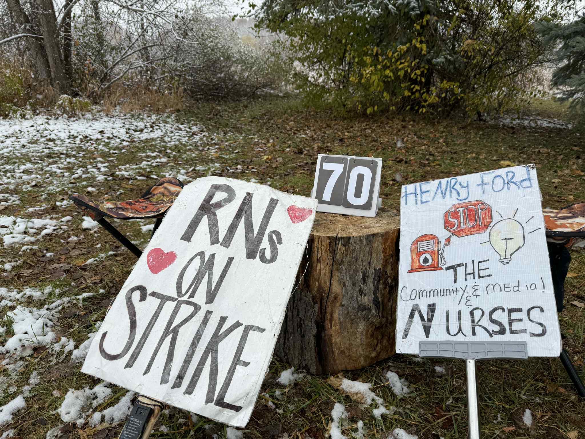 Support Striking Nurses at Henry Ford Genesys campaign photo, 5 of 6