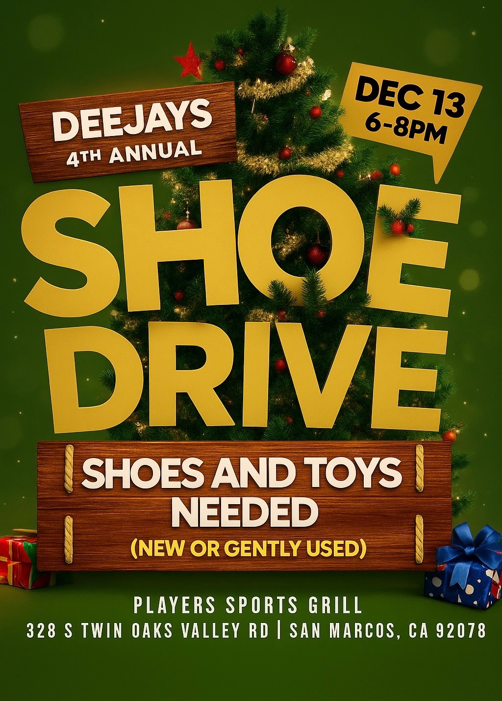 DeeJay’s 4th Annual Shoe and Toy Giveaway campaign photo, 2 of 4