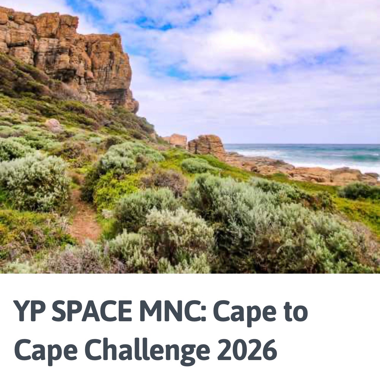 Evander’s Cape to Cape Challenge 2026 campaign photo, 2 of 4