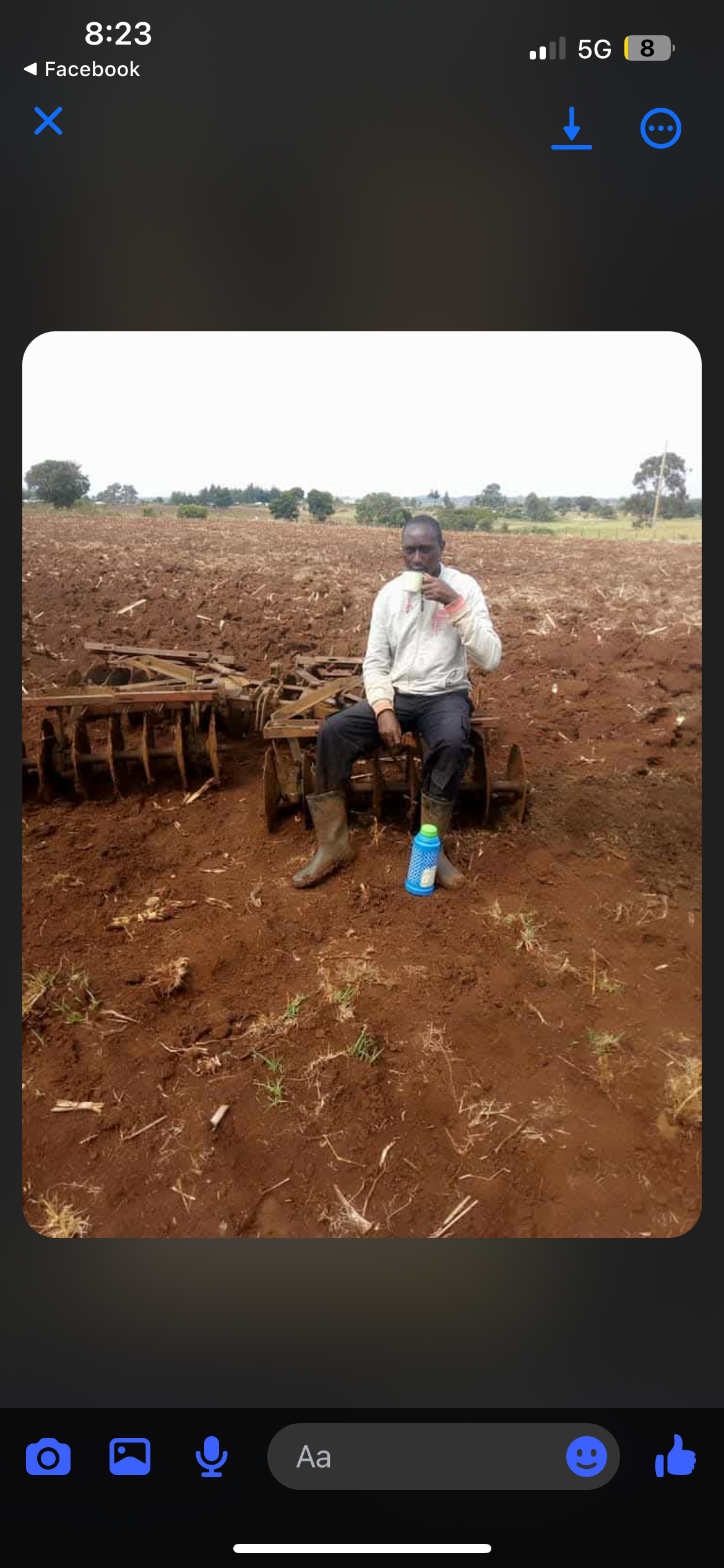Help hard working farmer Isaac replant next years crops. campaign photo, 2 of 8