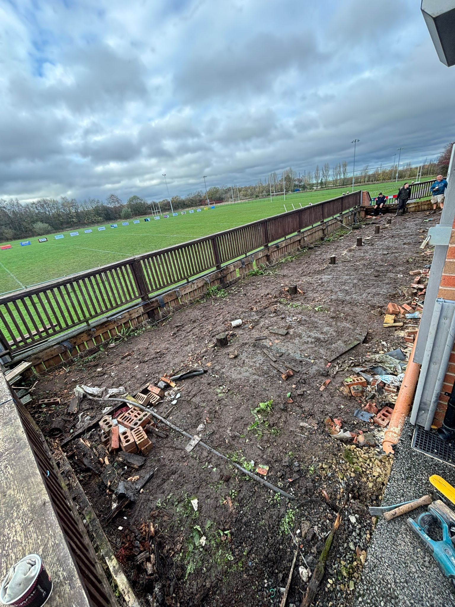 We're raising funds to improve our outside decking area campaign photo, 2 of 6